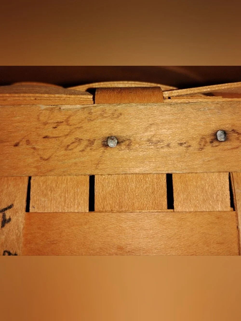 Longaberger Signed 1996 Edition Dresden Tour Basket DWB Ginny Jerry Judy Wendy